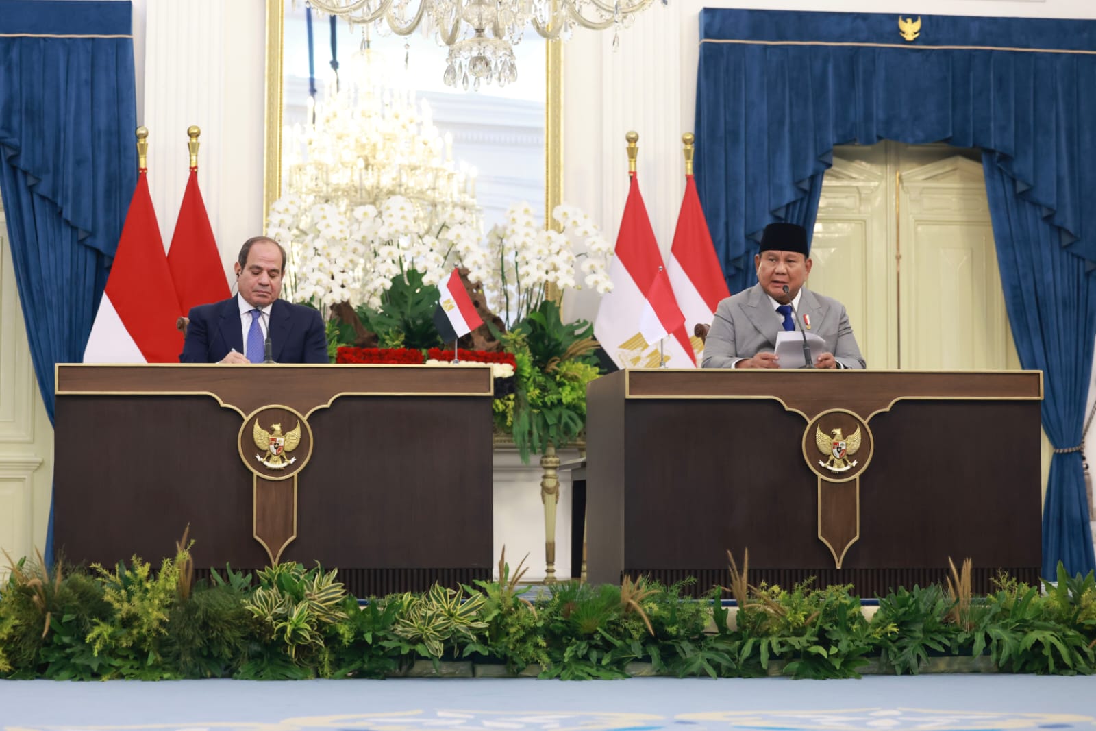Prabowo dan El-Sisi Sepakat Perkuat Kerja Sama Pendidikan dan Tambah Beasiswa