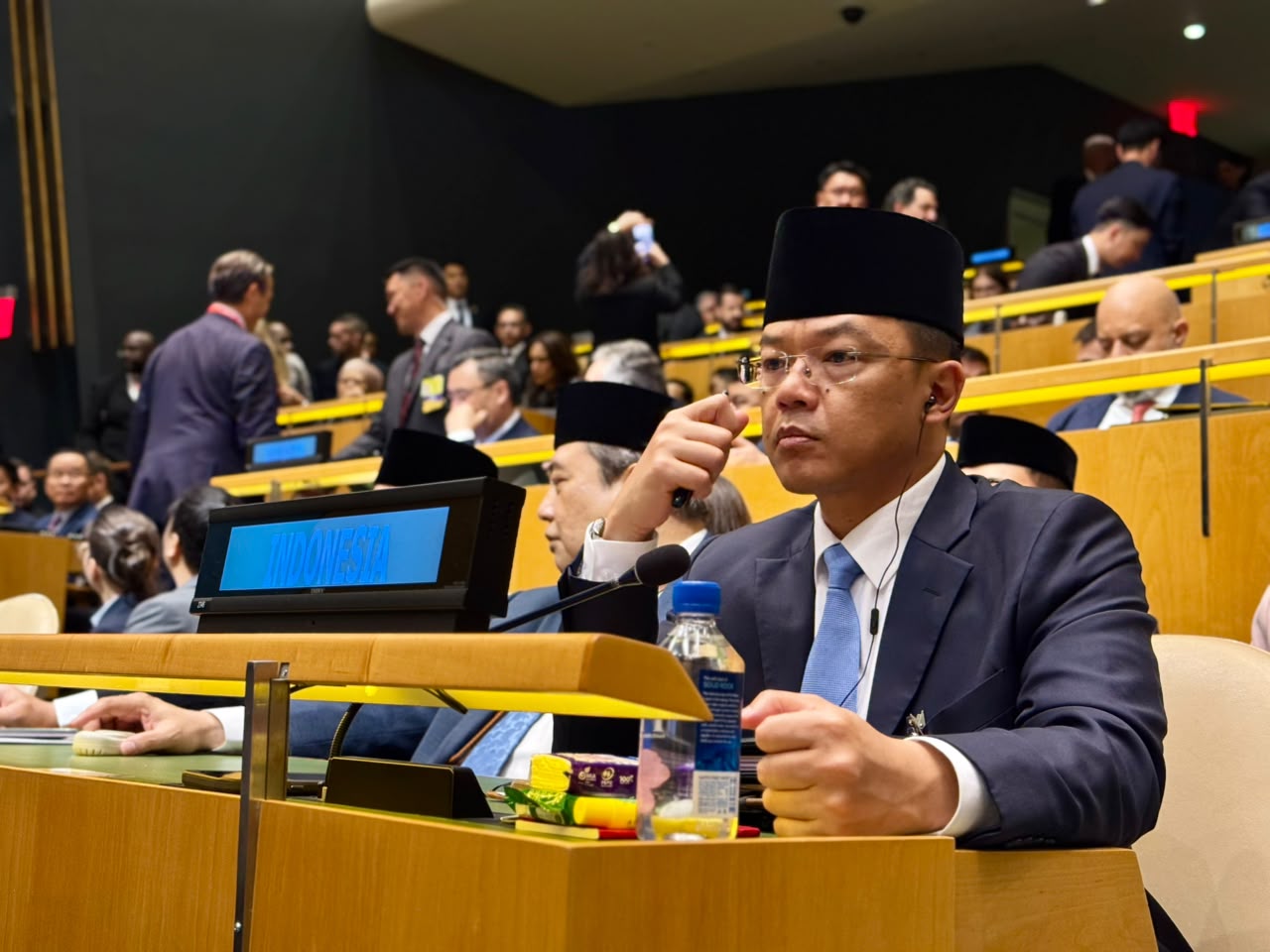 Pimpin Delegasi RI, Menlu Sugiono Hadiri Pembukaan Debat Umum PBB ke-81 di New York