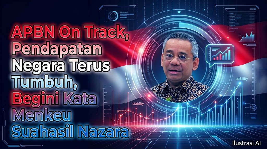 APBN On Track, Pendapatan Negara Terus Tumbuh, Begini Kata Menkeu Suahasil Nazara